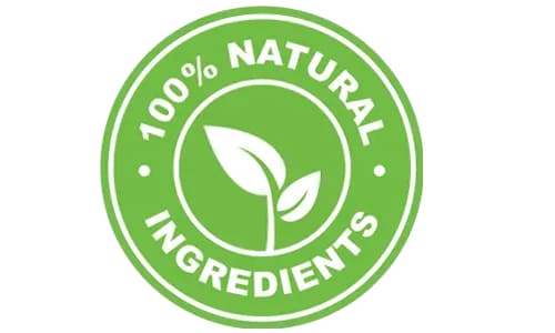 100% natural ingredients
